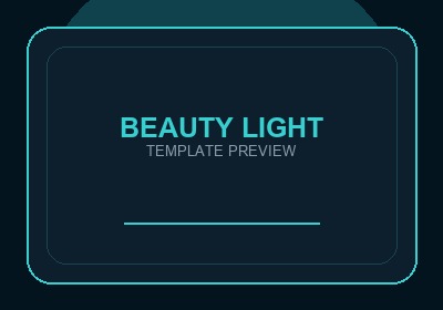 Beauty Light template preview